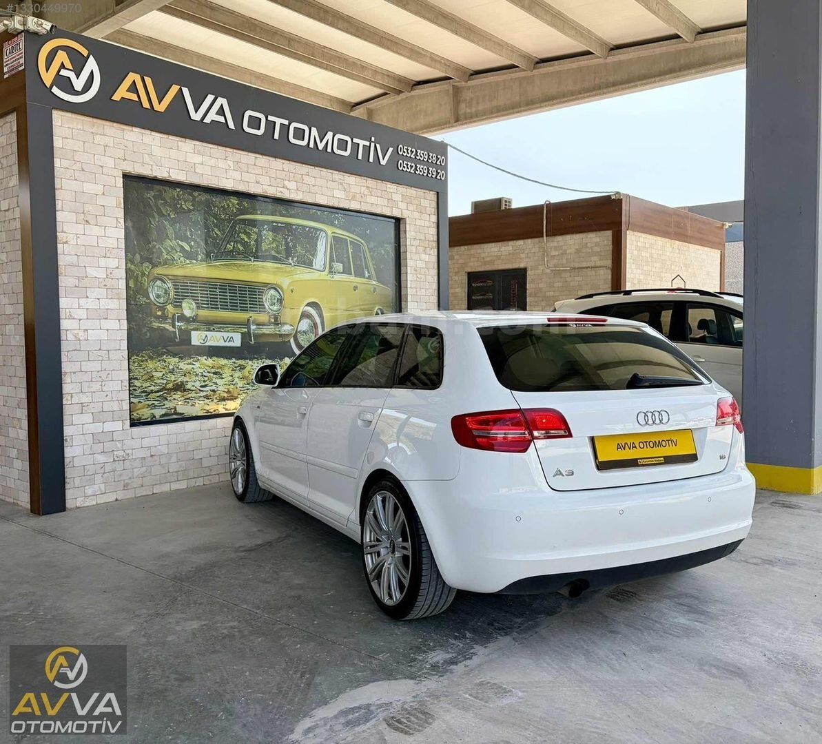 Galeriden Audi A3 Sportback 1.6 Attraction 2010 Model Denizli 240.000 km Beyaz 5