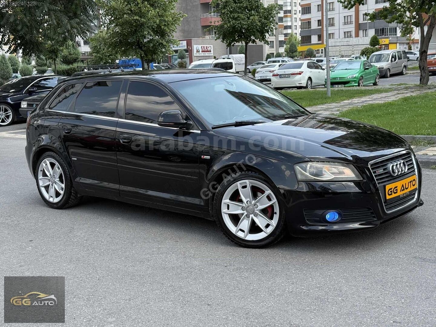 Galeriden Audi A3 Sportback 1.6 Attraction 2009 Model Kayseri 247.000 km Siyah 4