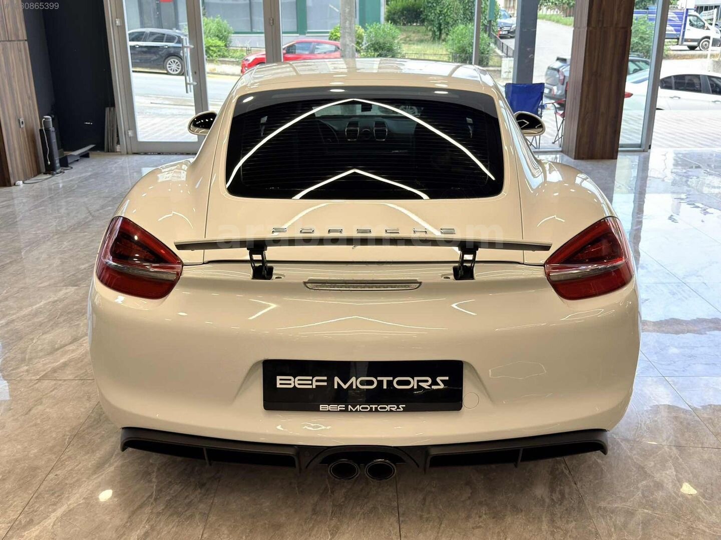 Galeriden Porsche Cayman 2013 Model Bursa 158.000 km Beyaz 6