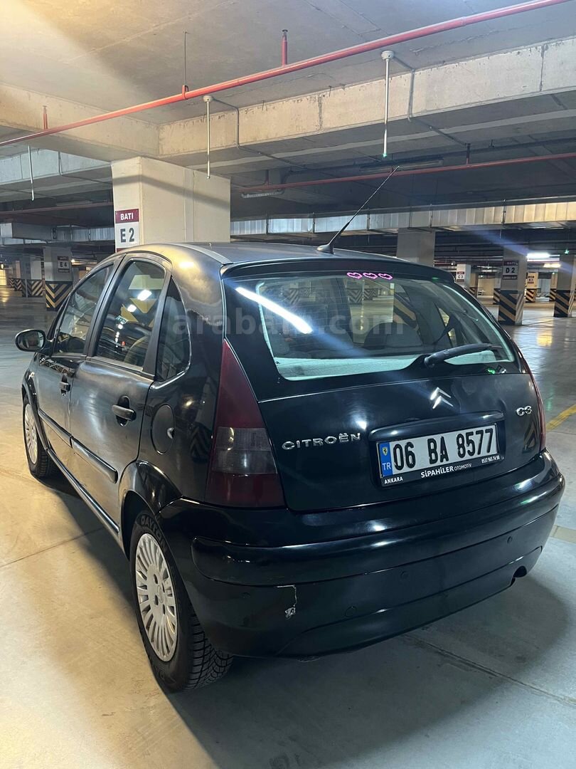 Sahibinden Citroen C3 1.4 SX 2003 Model Ankara 253.000 km Siyah 4