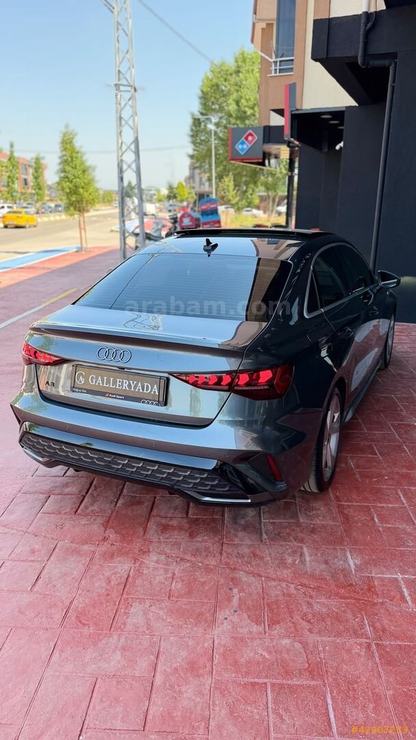 Galeriden Audi A3 Sedan 35 TFSI S-Line 2025 Model Sakarya 8.500 km Gri 5