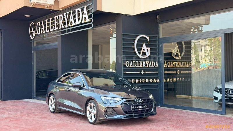Galeriden Audi A3 Sedan 35 TFSI S-Line 2025 Model Sakarya 8.500 km Gri