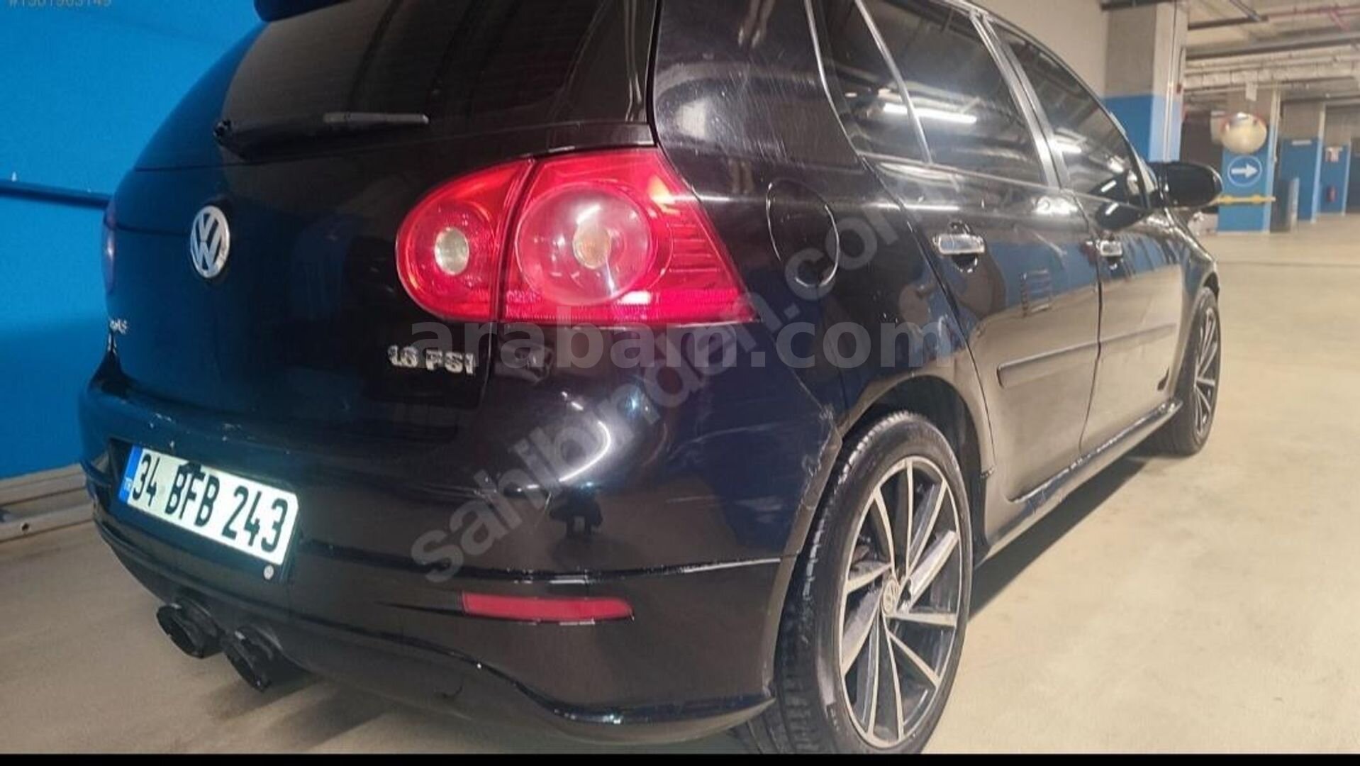 Sahibinden Volkswagen Golf 1.6 FSi Comfortline 2005 Model İstanbul 312.000 km Siyah 4