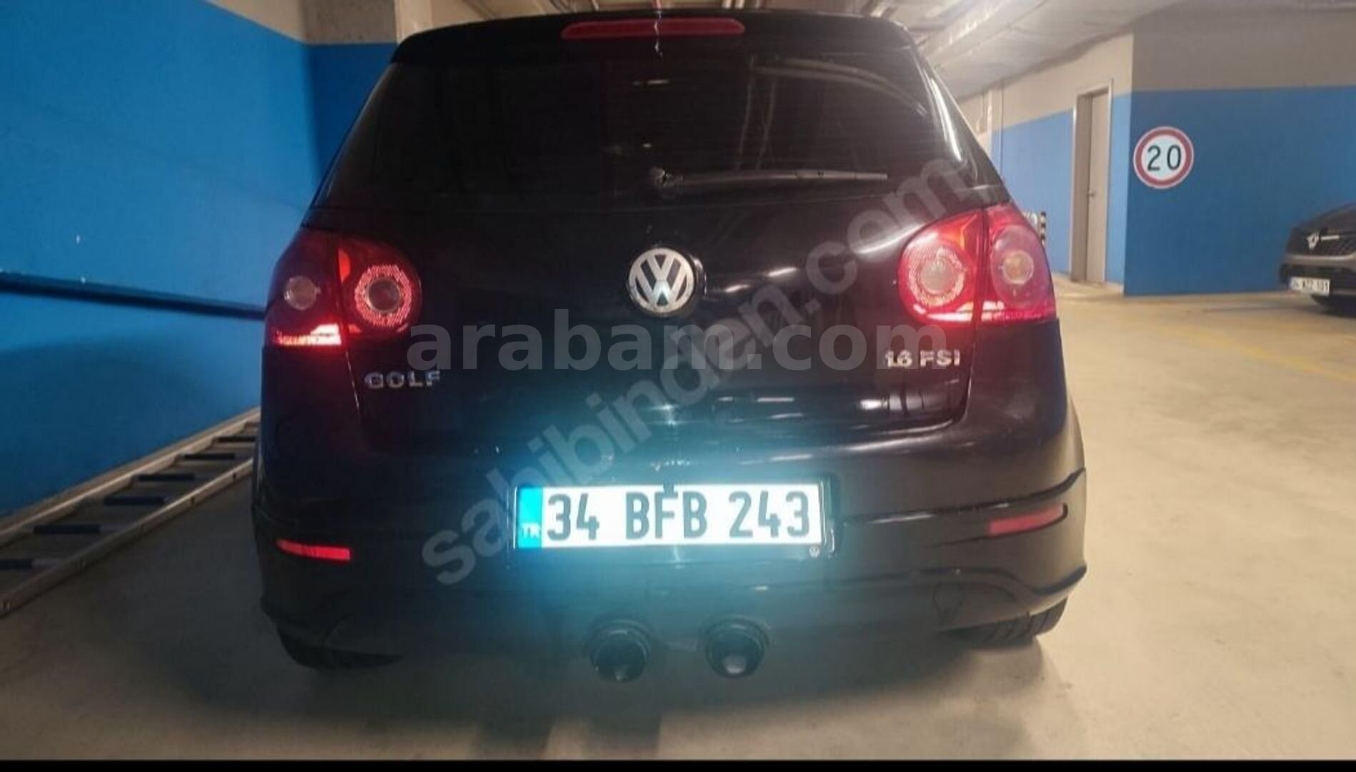 Sahibinden Volkswagen Golf 1.6 FSi Comfortline 2005 Model İstanbul 312.000 km Siyah 7