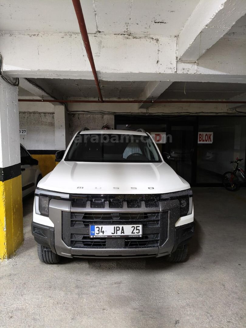 Sahibinden KGM SsangYong Musso Grand 2.2 D Platinum Plus 2026 Model Şanlıurfa 6.500 km Beyaz 1