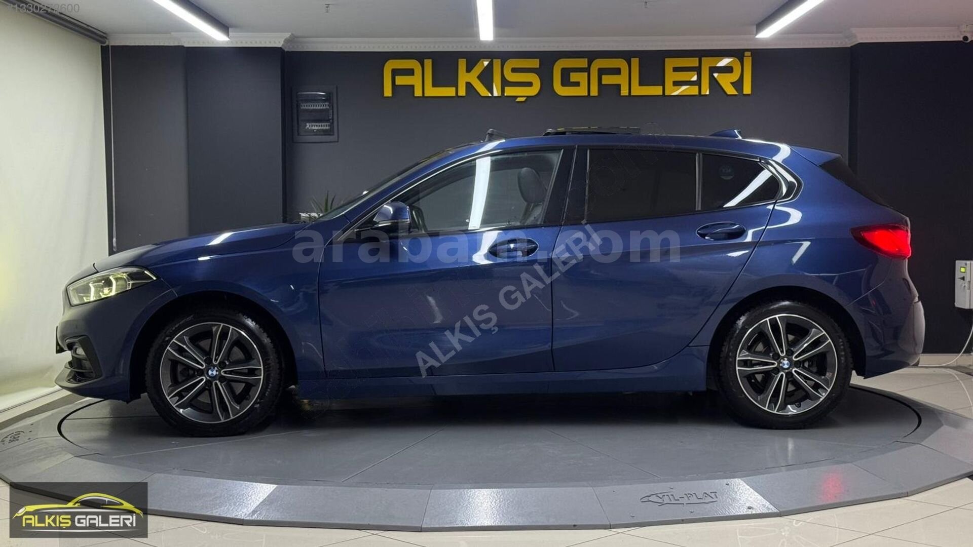 Galeriden BMW 1 Serisi 118i Sport Line 2021 Model İstanbul 93.000 km Mavi 4