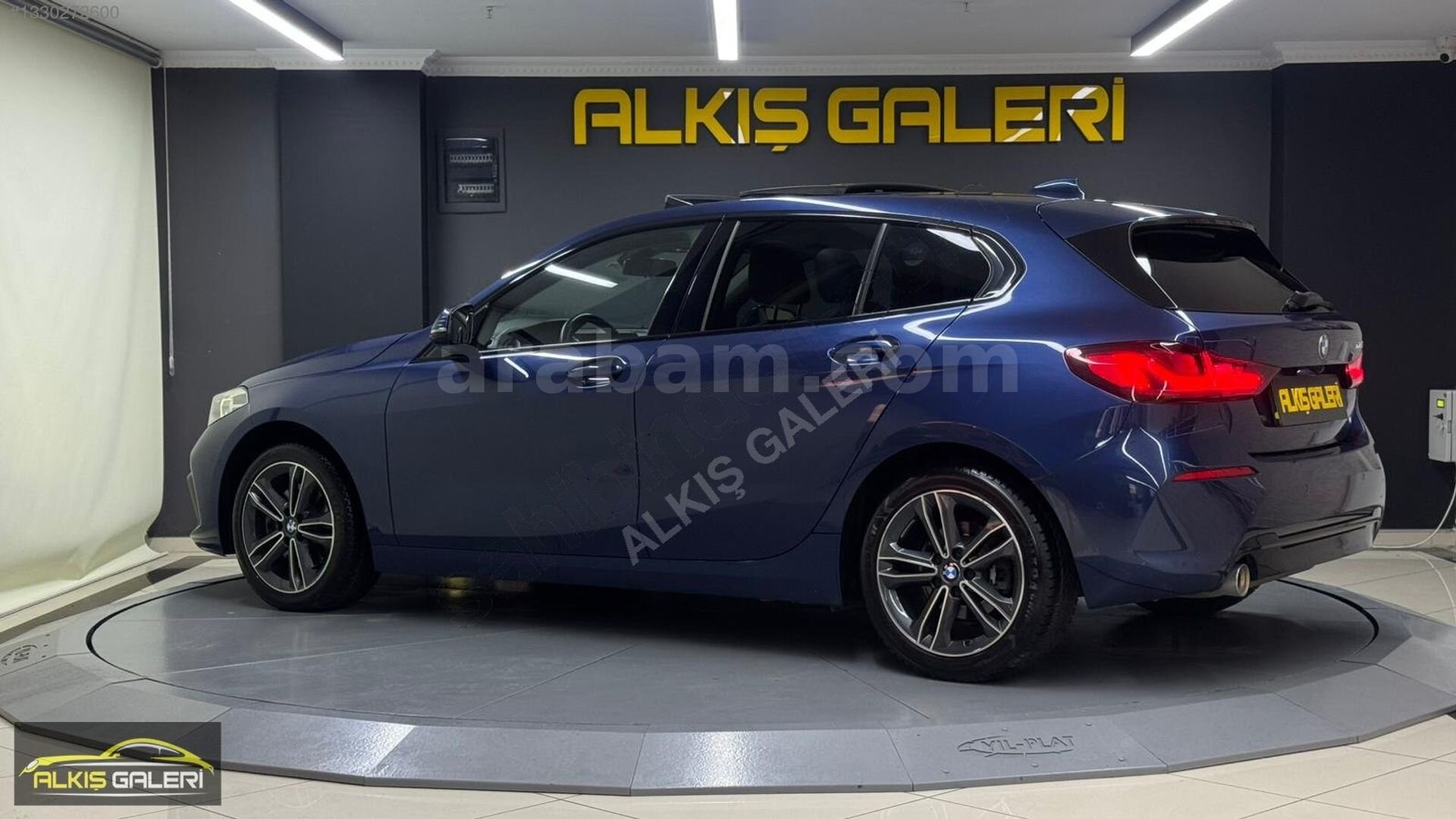 Galeriden BMW 1 Serisi 118i Sport Line 2021 Model İstanbul 93.000 km Mavi 5