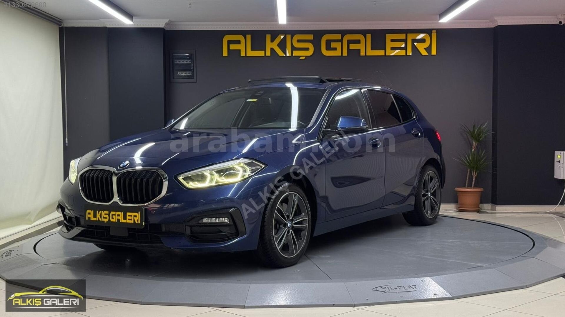 Galeriden BMW 1 Serisi 118i Sport Line 2021 Model İstanbul 93.000 km Mavi 1