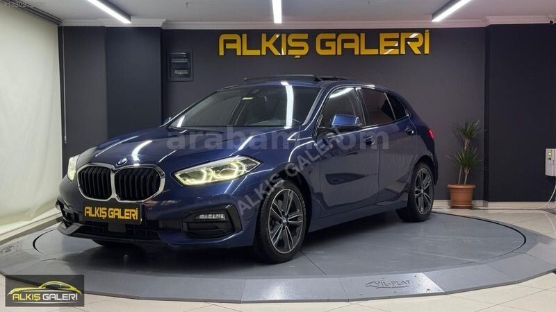Galeriden BMW 1 Serisi 118i Sport Line 2021 Model İstanbul 93.000 km Mavi