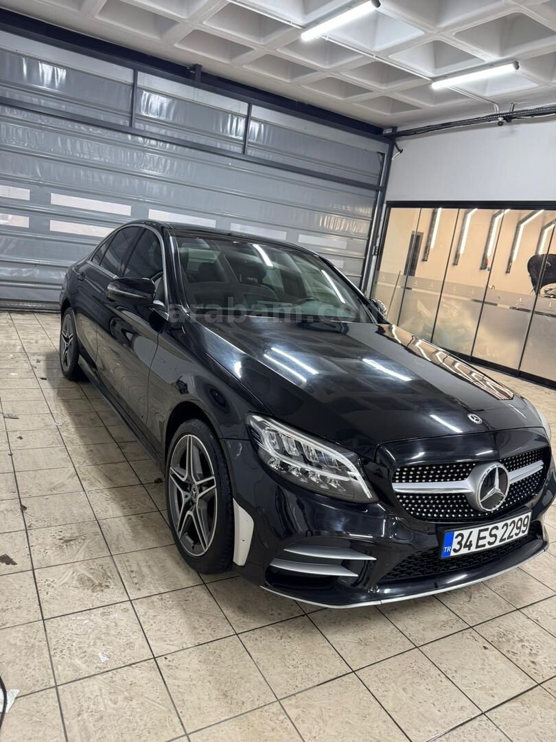 Sahibinden Mercedes - Benz C 200 AMG 2018 Model İstanbul 139.000 km Siyah 2