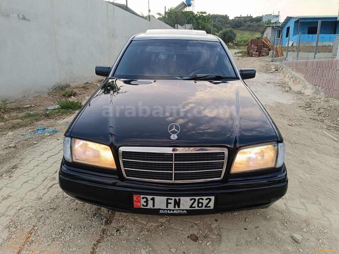 Galeriden Mercedes - Benz C 200 D Sport 1994 Model Hatay 517.000 km Siyah 3