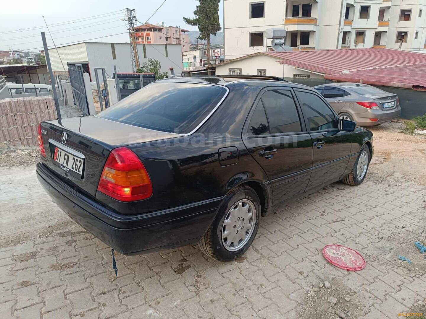 Galeriden Mercedes - Benz C 200 D Sport 1994 Model Hatay 517.000 km Siyah 7