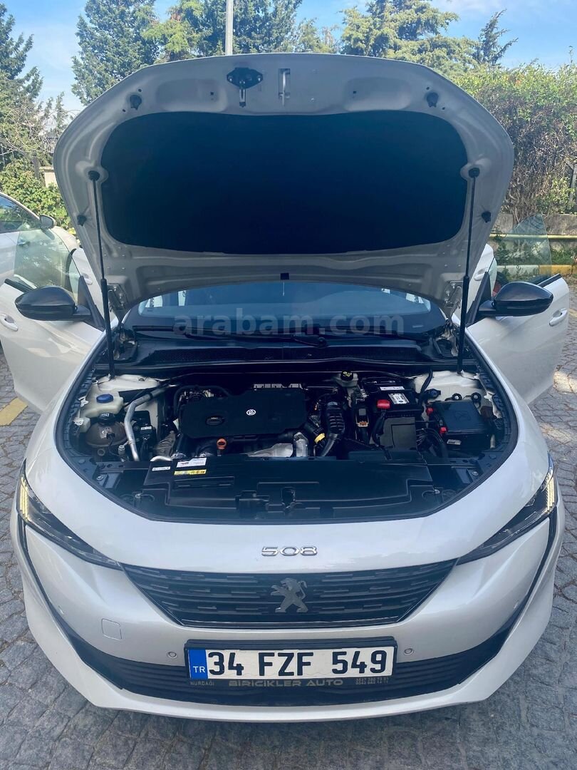 Sahibinden Peugeot 508 1.5 BlueHDI Prime 2022 Model İstanbul 71.000 km Beyaz 2