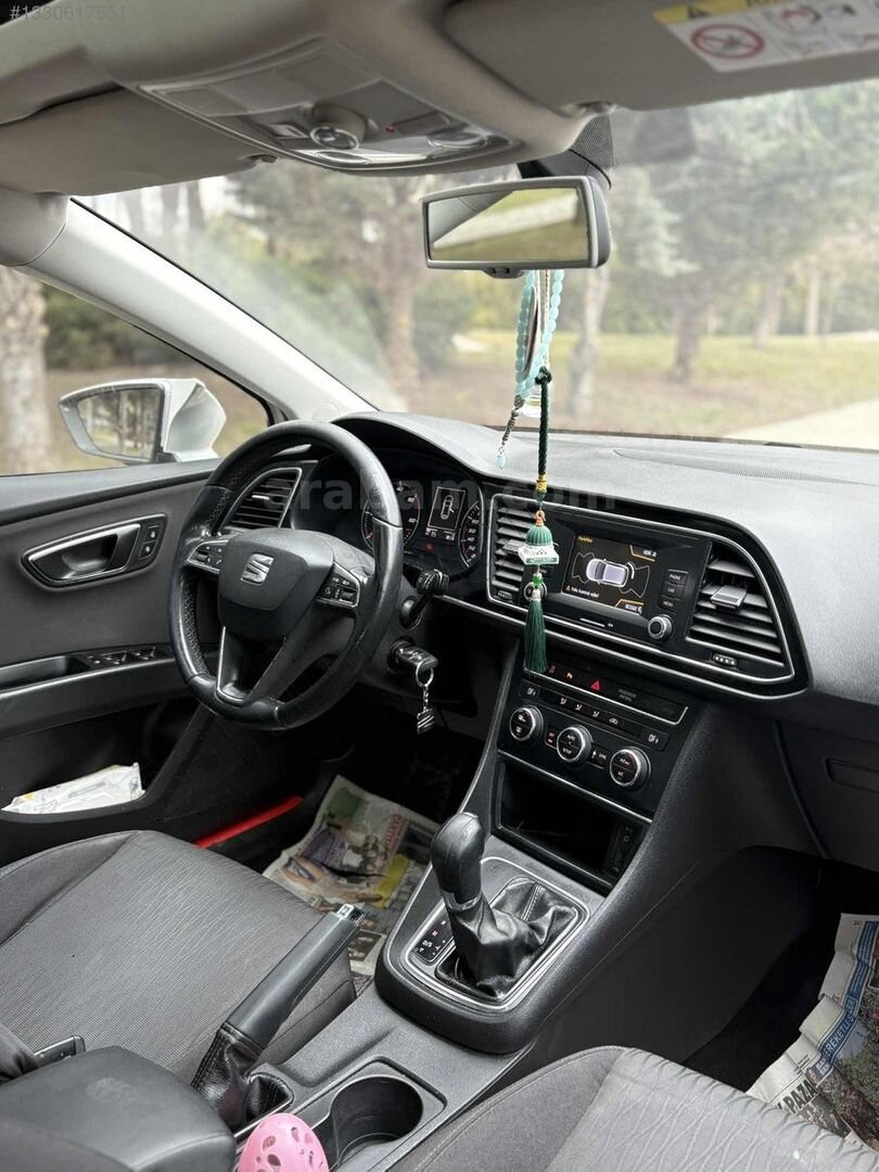 Galeriden Seat Leon 1.6 TDI CR Style 2015 Model Ankara 217.000 km Beyaz 2