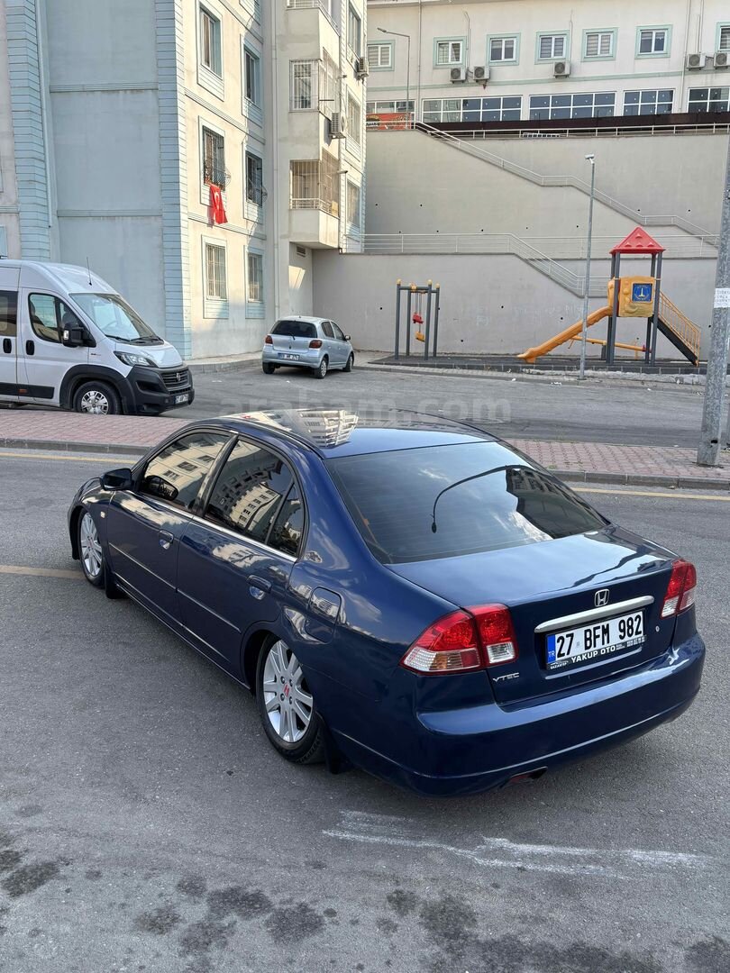 Sahibinden Honda Civic 1.6i VTEC ES 2001 Model Gaziantep 310.000 km Lacivert 7