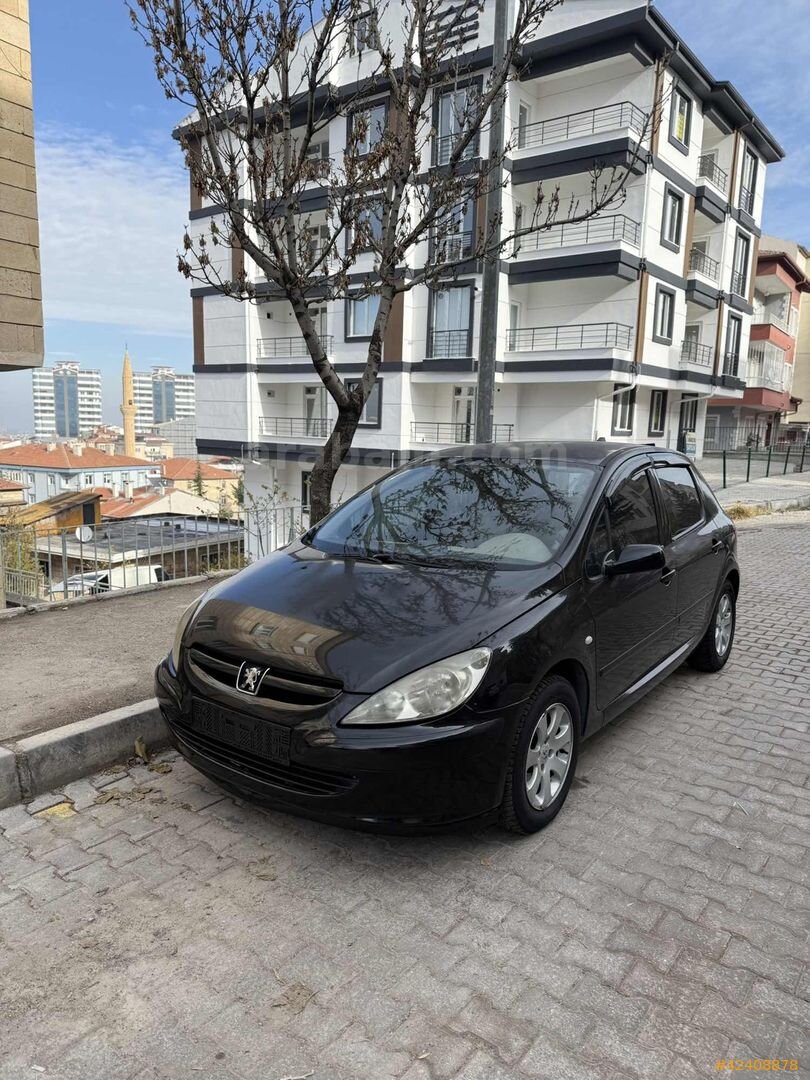 Galeriden Peugeot 307 1.6 XT 2004 Model Nevşehir 288.000 km Siyah 5
