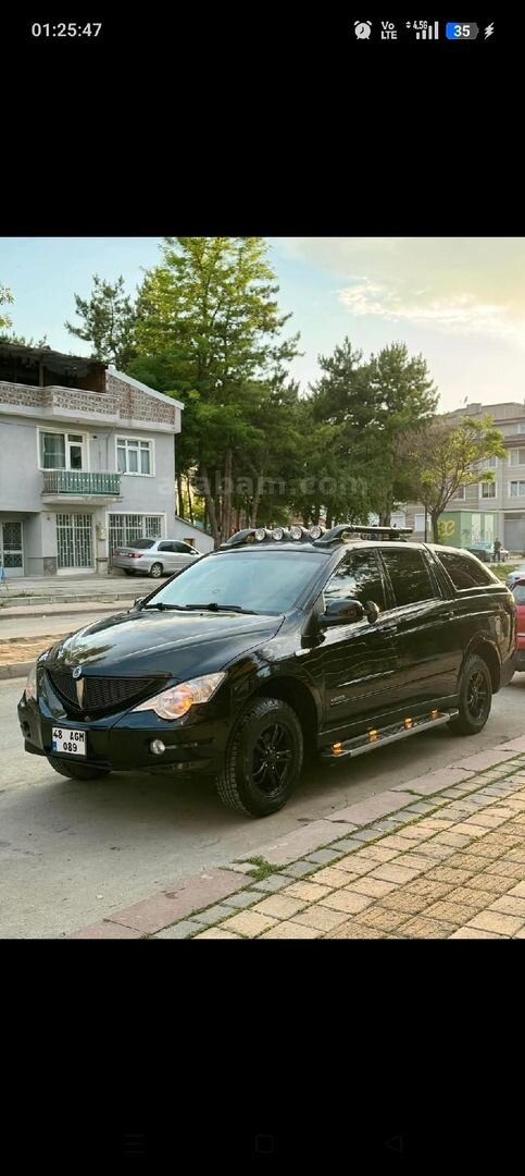 Sahibinden KGM SsangYong Actyon Sports 2.0 SXDI 4x2 2011 Model Kütahya 260.000 km Siyah 4
