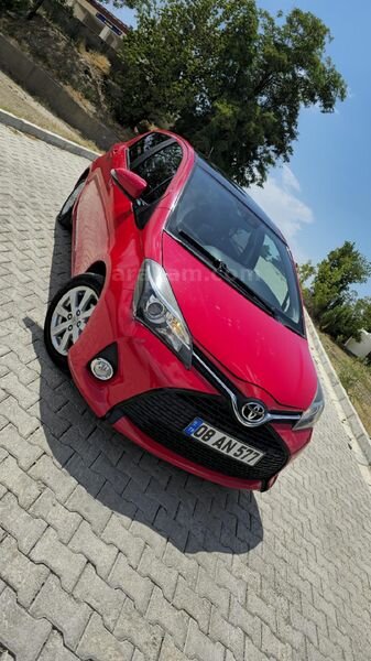 Sahibinden Toyota Yaris 1.33 Style Red Skypack 2015 Model Tunceli 121.000 km Kırmızı