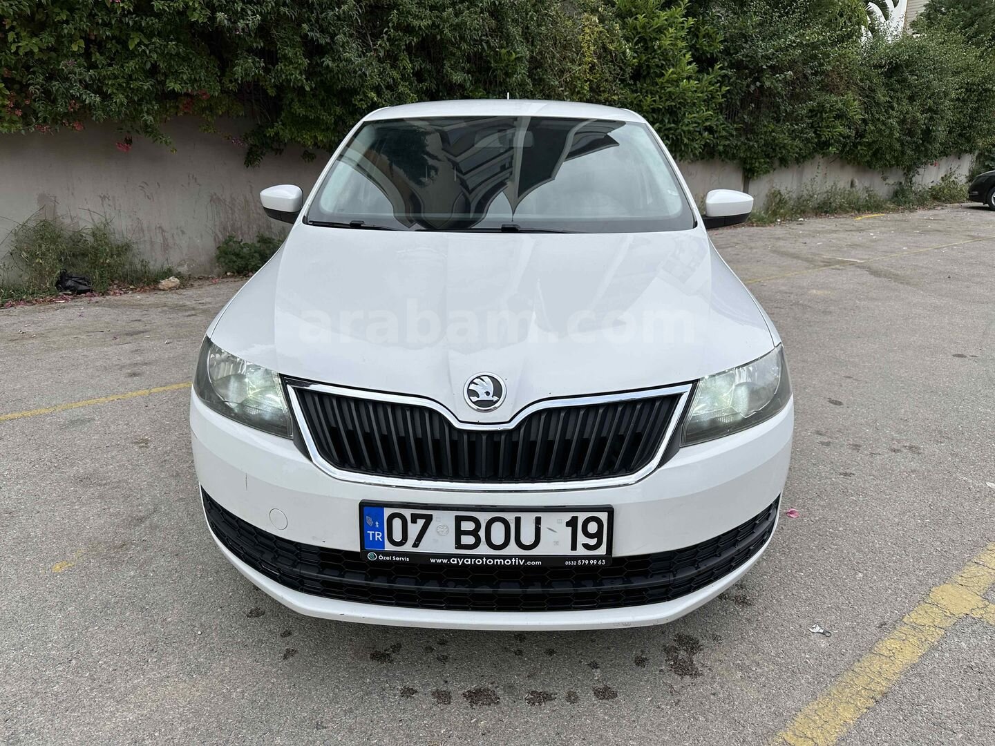 Sahibinden Skoda Rapid 1.6 CR TDI Spaceback Ambition 2014 Model Antalya 145.000 km Beyaz 1