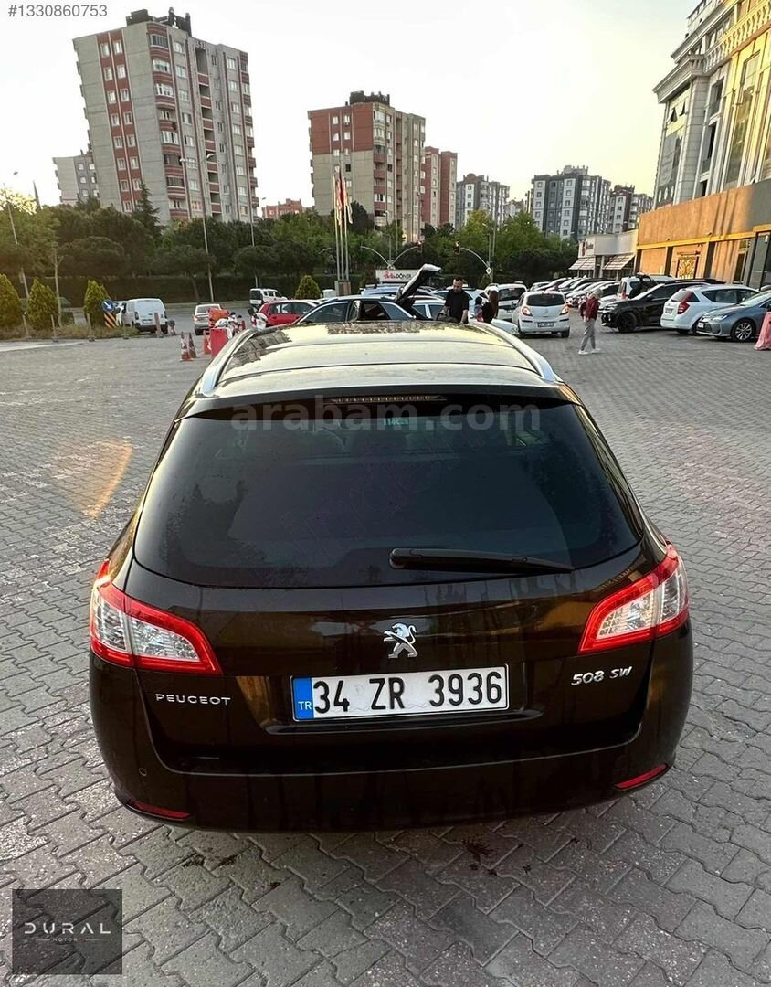 Galeriden Peugeot 508 1.6 e-HDi Active 2012 Model İstanbul 480.000 km Kahverengi 6