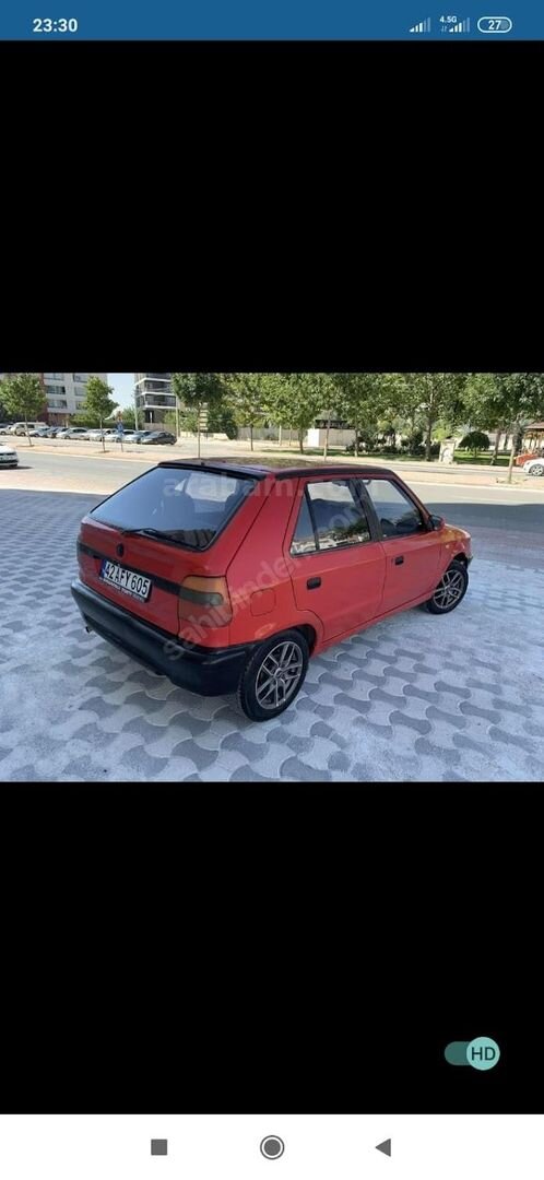 Sahibinden Skoda Felicia 1.3 GLX 1997 Model Konya 290.000 km Kırmızı 5