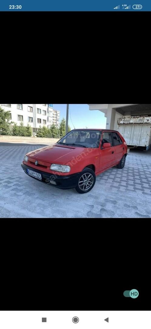 Sahibinden Skoda Felicia 1.3 GLX 1997 Model Konya 290.000 km Kırmızı 3