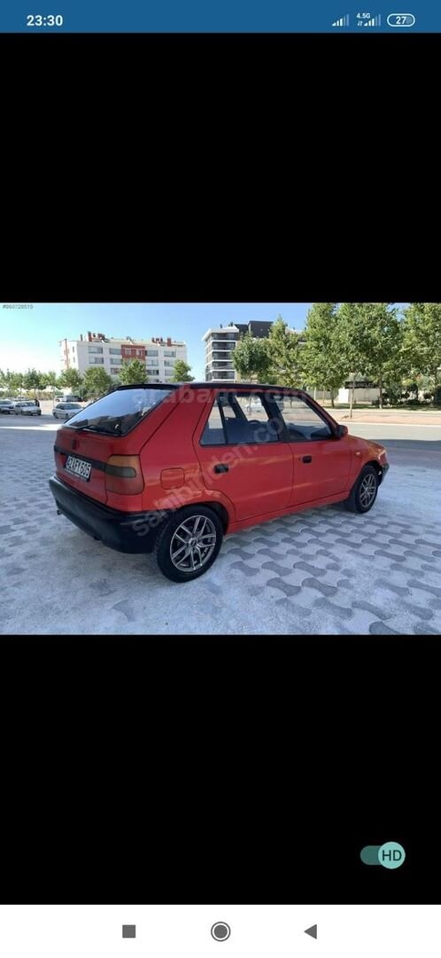 Sahibinden Skoda Felicia 1.3 GLX 1997 Model Konya 290.000 km Kırmızı 6