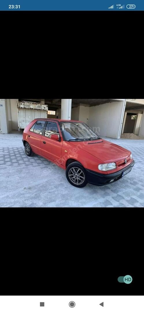 Sahibinden Skoda Felicia 1.3 GLX 1997 Model Konya 290.000 km Kırmızı 2