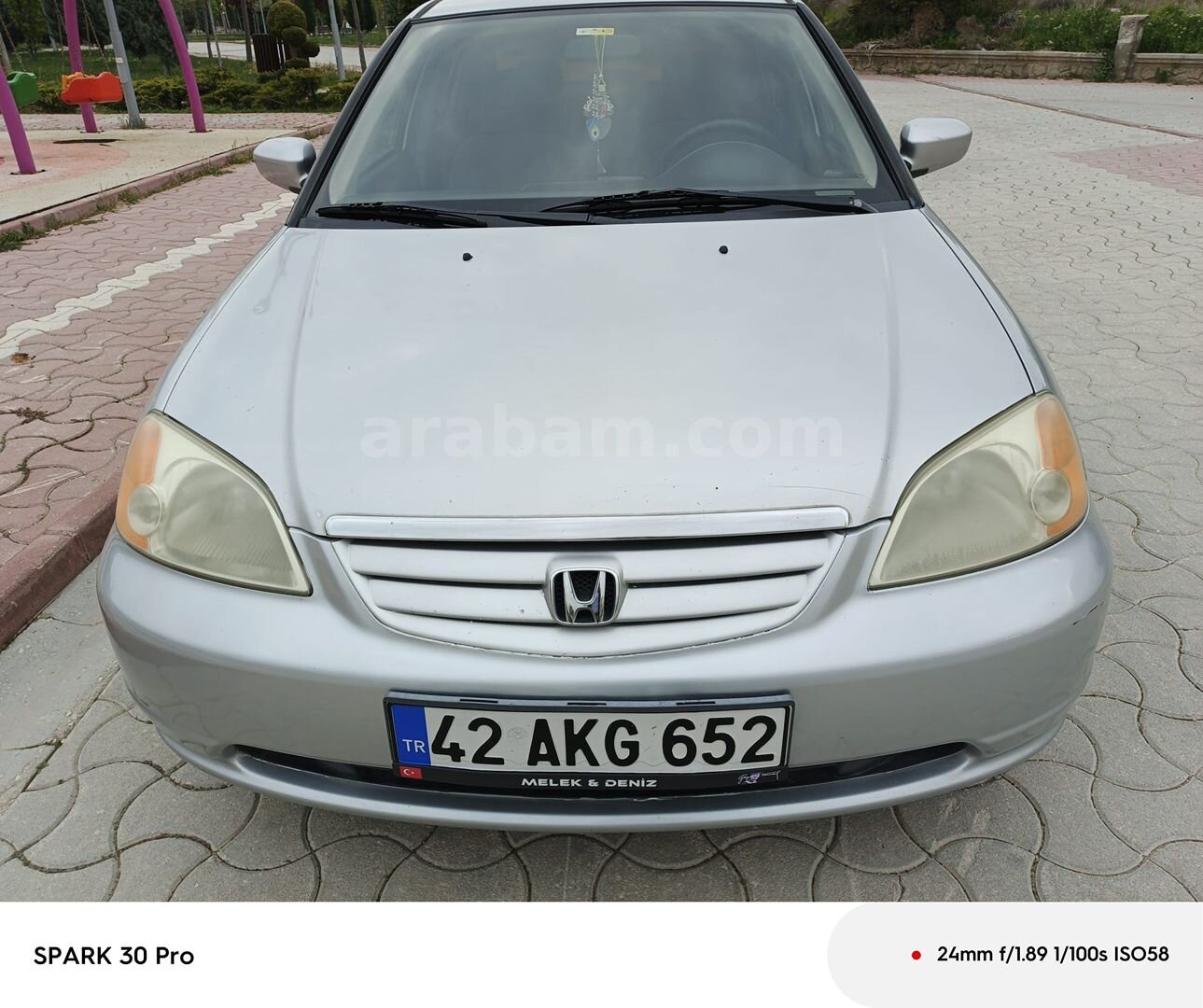Sahibinden Honda Civic 1.6i VTEC LS 2003 Model Konya 251.000 km Gri (Gümüş) 3