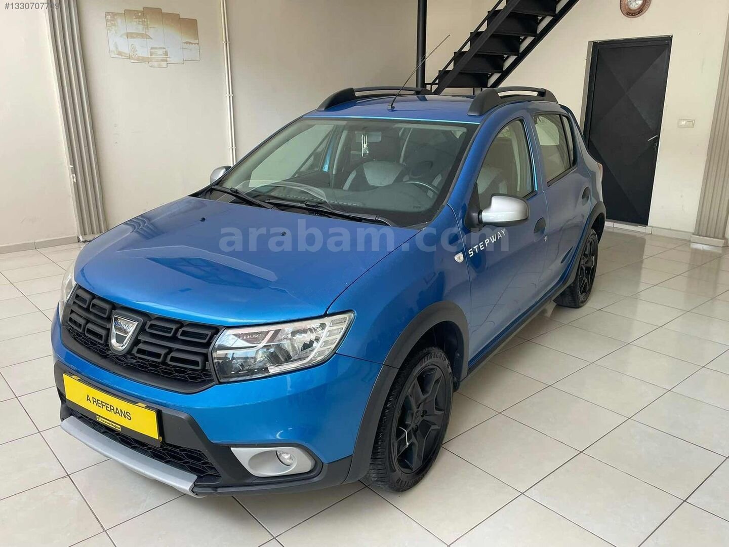 Galeriden Dacia Sandero 1.5 BlueDCI Stepway 2020 Model Erzincan 240.000 km Mavi 4