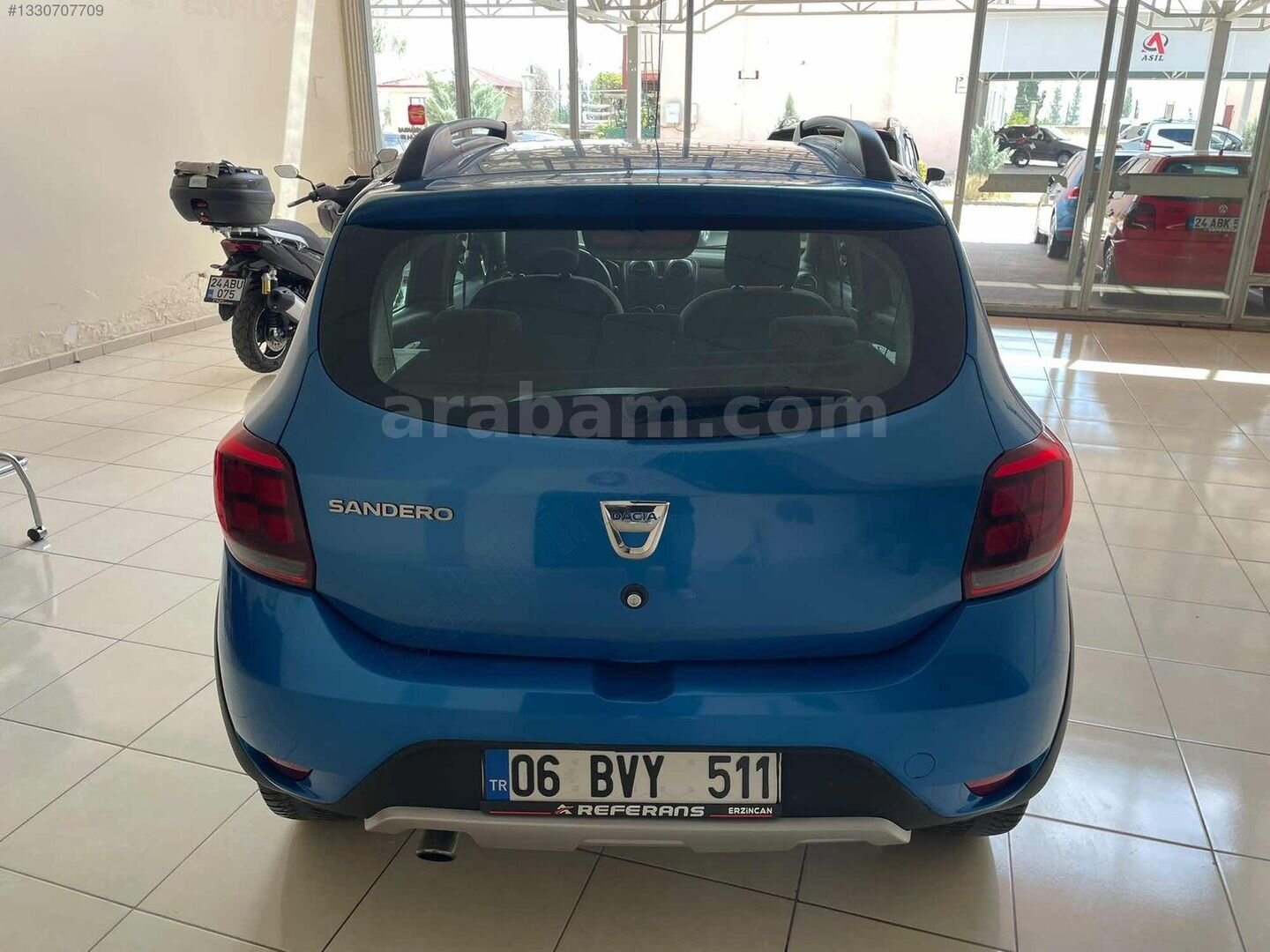 Galeriden Dacia Sandero 1.5 BlueDCI Stepway 2020 Model Erzincan 240.000 km Mavi 6