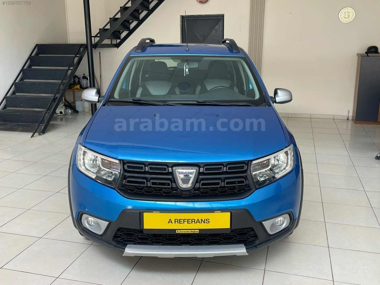 Galeriden Dacia Sandero 1.5 BlueDCI Stepway 2020 Model Erzincan 240.000 km Mavi 1