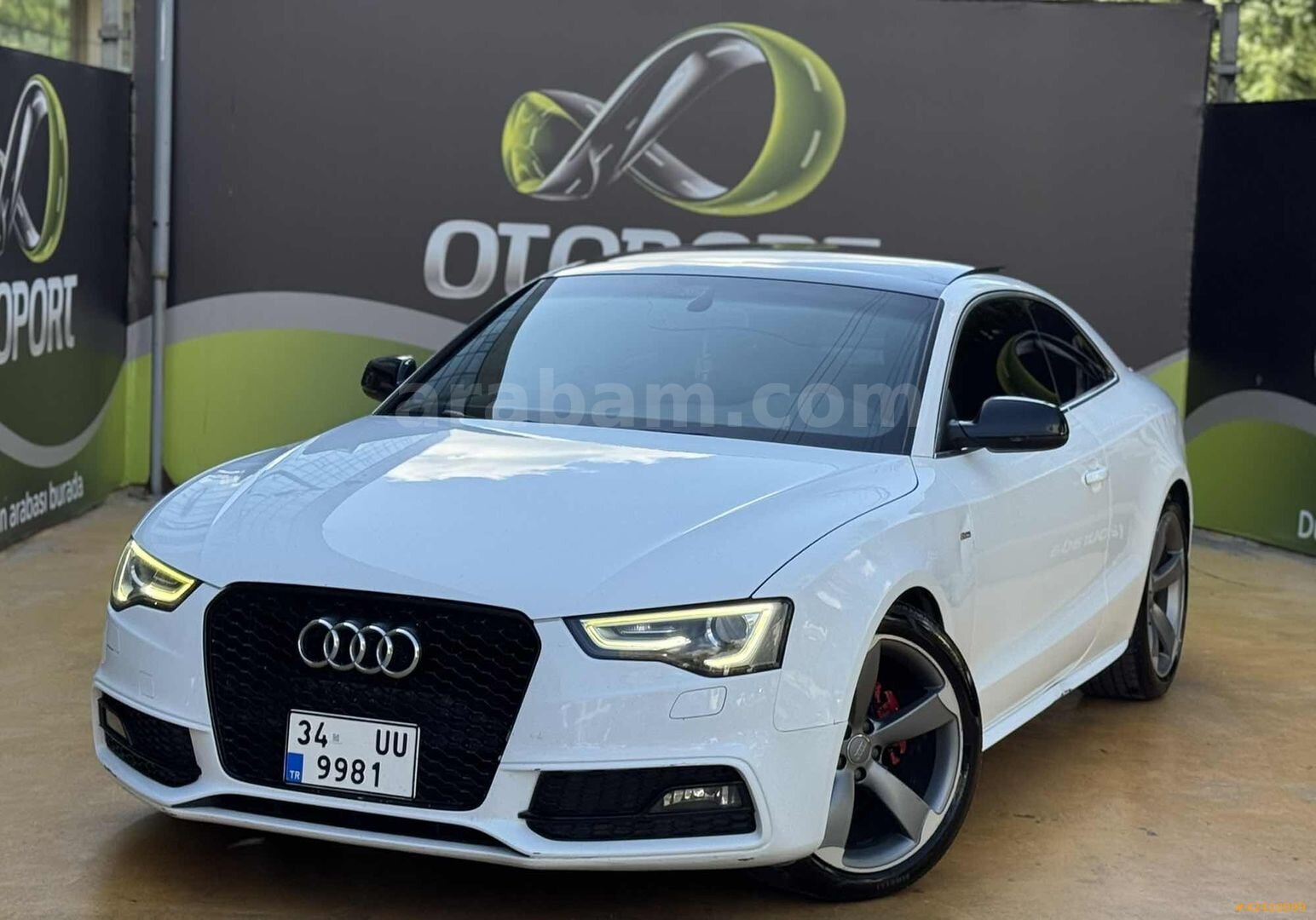 Galeriden Audi A5 Coupe 2.0 TDI 2012 Model İstanbul 208.000 km Beyaz 3