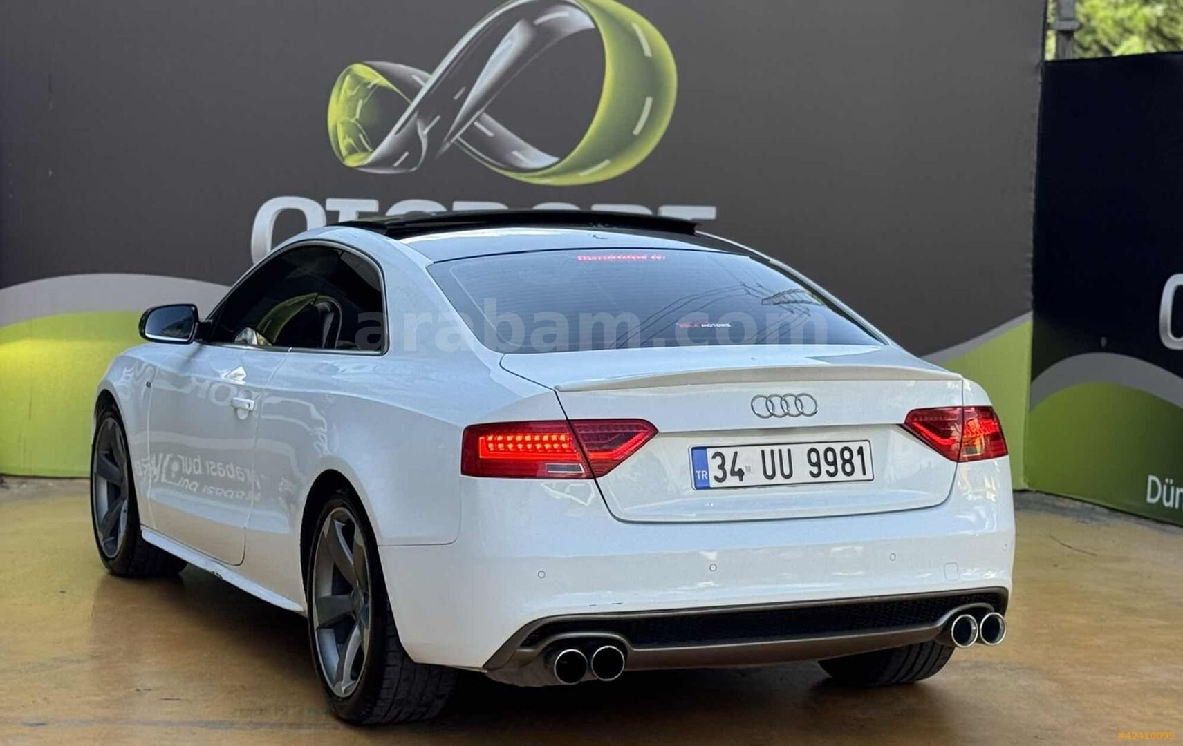 Galeriden Audi A5 Coupe 2.0 TDI 2012 Model İstanbul 208.000 km Beyaz 5