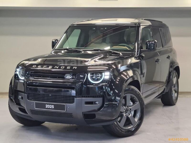 Galeriden Land Rover Defender 110 2.0 X-Dynamic HSE 2025 Model İstanbul 6.100 km Siyah