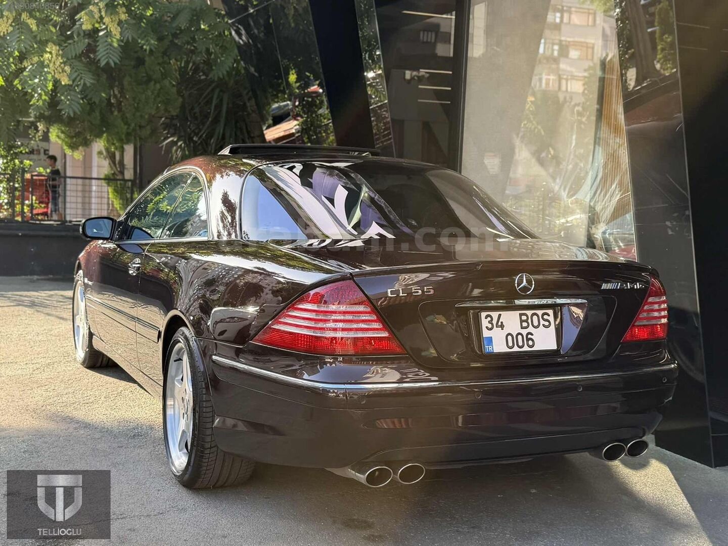 Galeriden Mercedes - Benz CL 500 2000 Model İstanbul 225.000 km Mor 7
