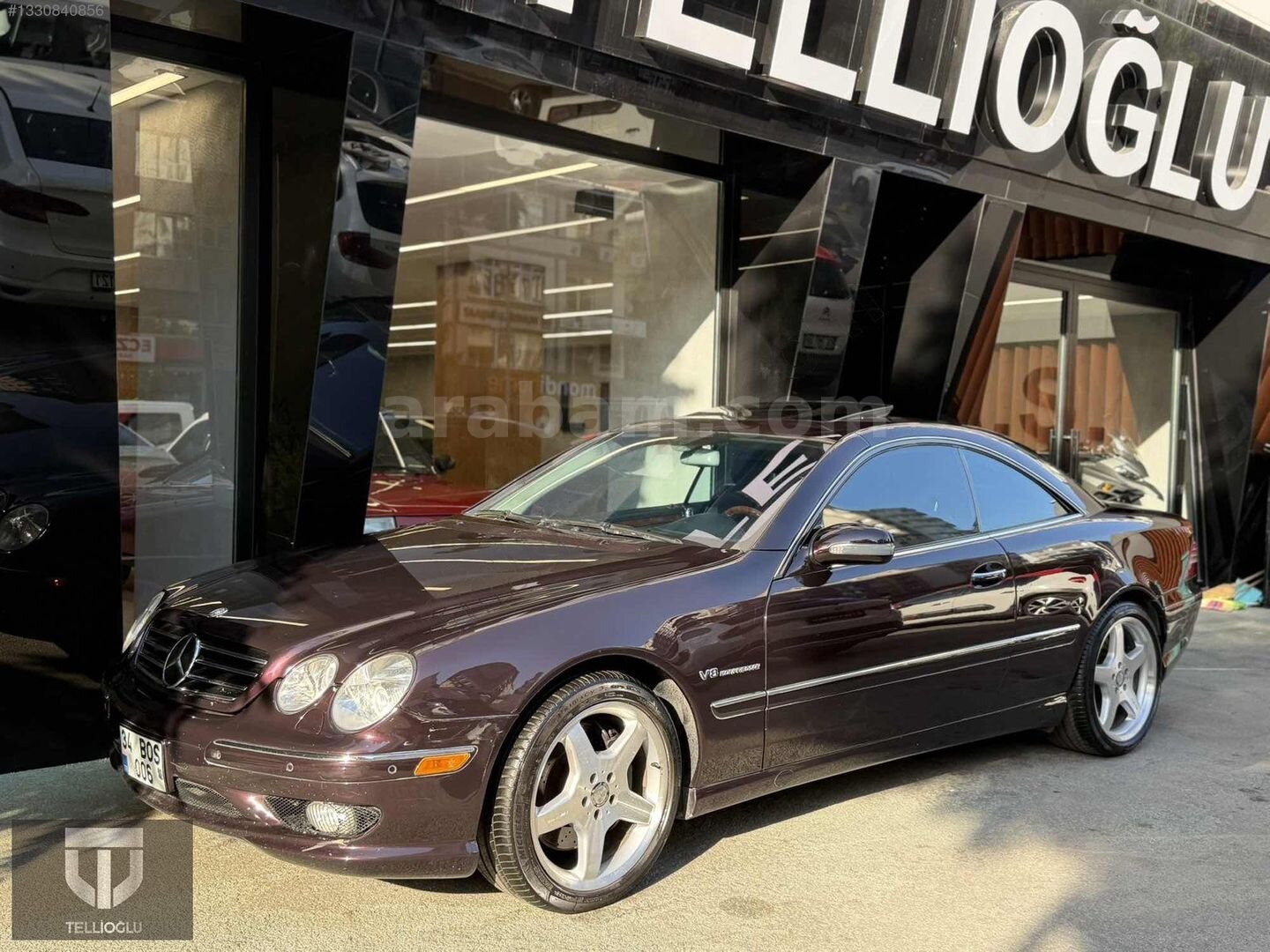 Galeriden Mercedes - Benz CL 500 2000 Model İstanbul 225.000 km Mor 4