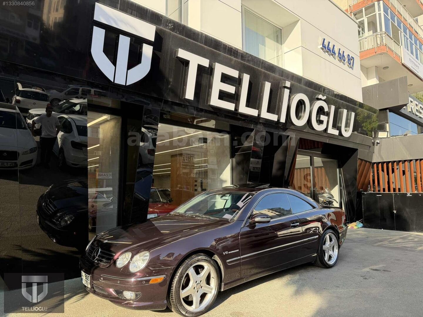 Galeriden Mercedes - Benz CL 500 2000 Model İstanbul 225.000 km Mor 5