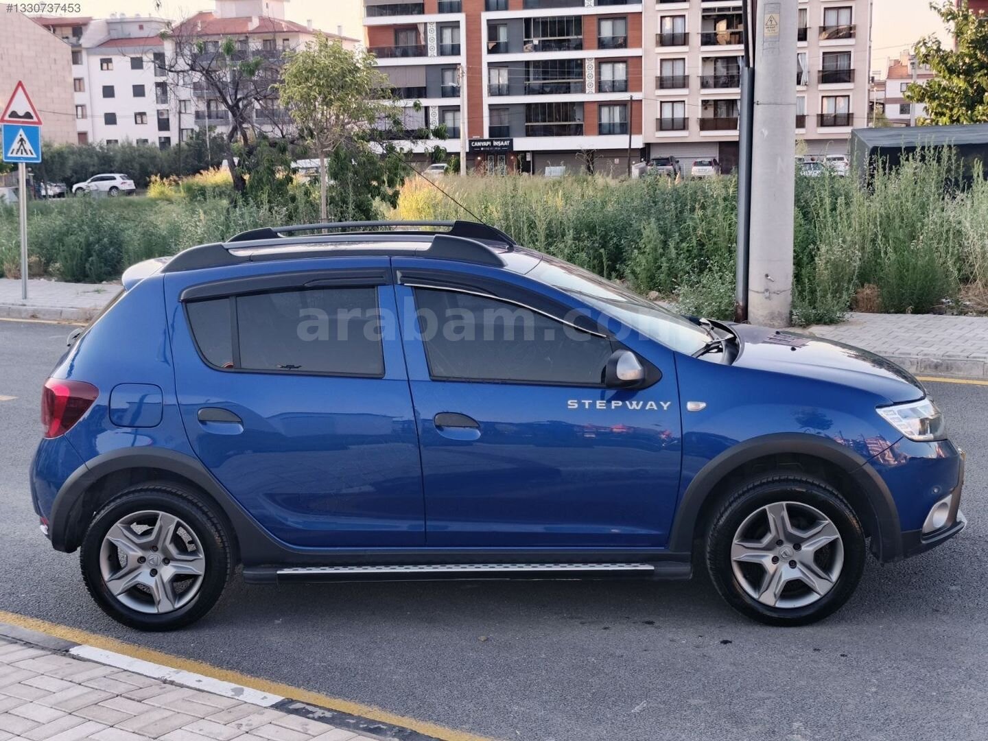 Galeriden Dacia Sandero 0.9 ECO-G Turbo Stepway 2020 Model Manisa 41.000 km Lacivert 5