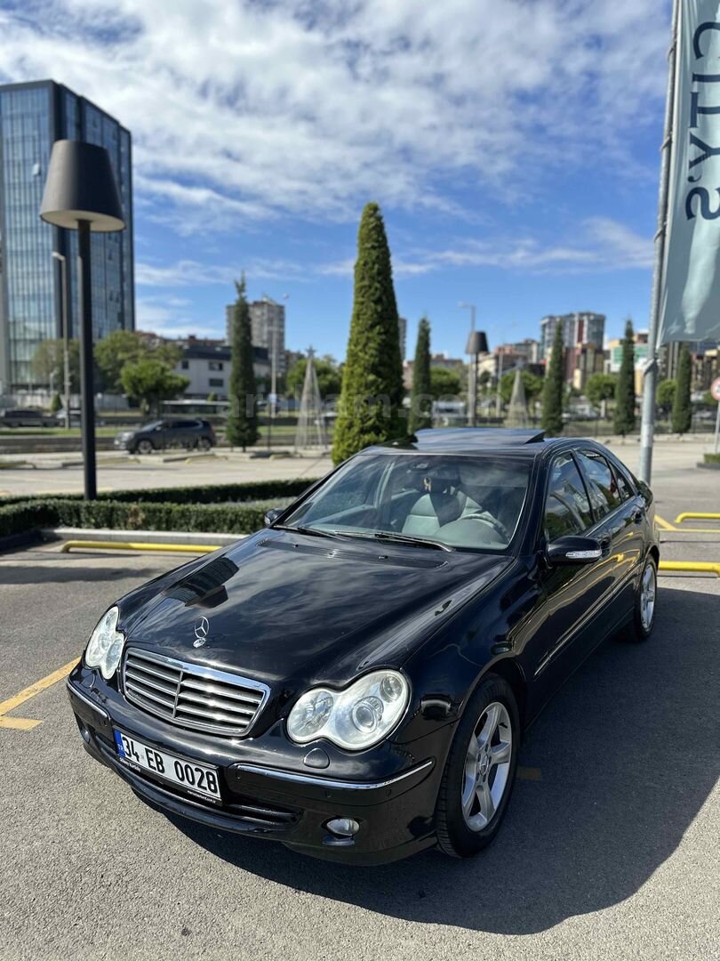 Sahibinden Mercedes - Benz C 200 Kompressor Avantgarde 2006 Model İstanbul 286.500 km Siyah 1