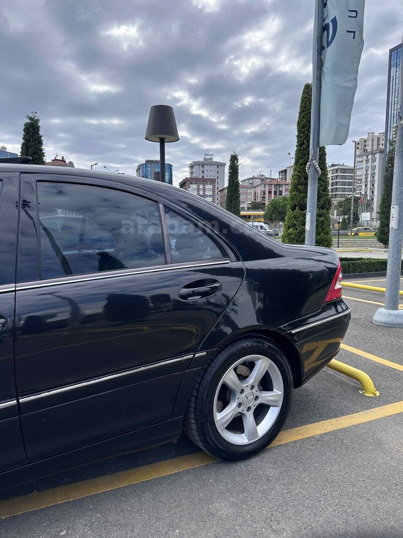 Sahibinden Mercedes - Benz C 200 Kompressor Avantgarde 2006 Model İstanbul 286.500 km Siyah 5