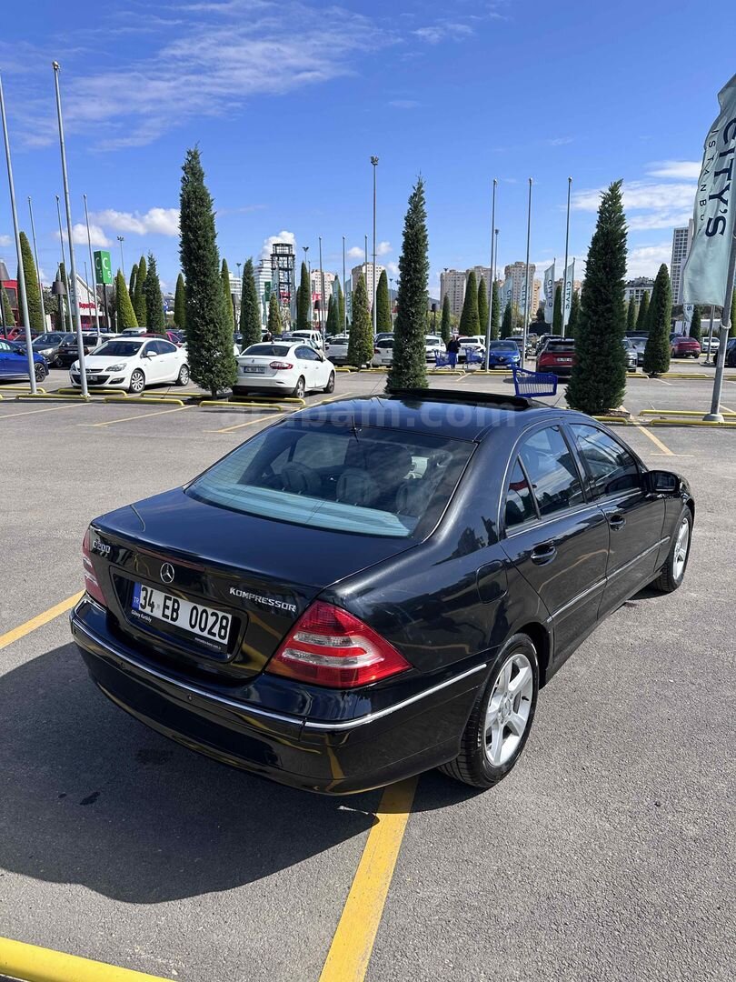 Sahibinden Mercedes - Benz C 200 Kompressor Avantgarde 2006 Model İstanbul 286.500 km Siyah 4