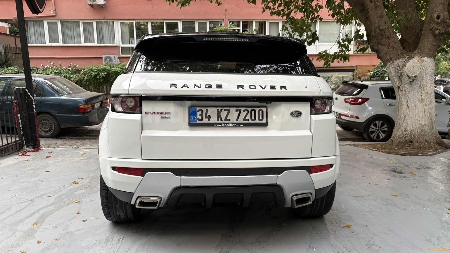 Galeriden Land Rover Range Evoque 2.0 Si4 Dynamic 2014 Model İstanbul 146.000 km Beyaz 7