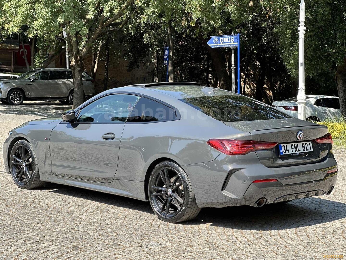 Galeriden BMW 4 Serisi 420i M Sport 2022 Model İstanbul 96.000 km Gri 6