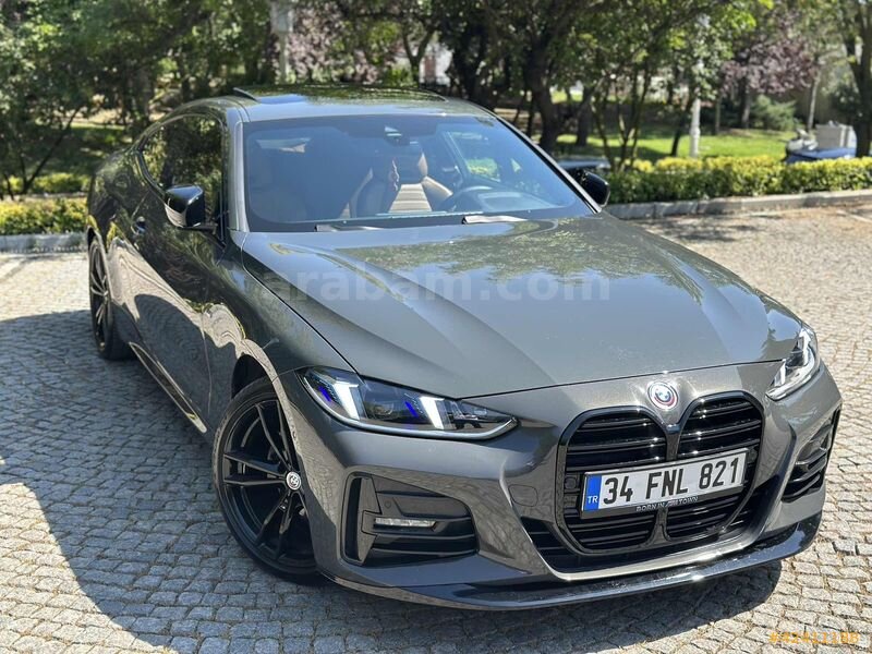 Galeriden BMW 4 Serisi 420i M Sport 2022 Model İstanbul 96.000 km Gri