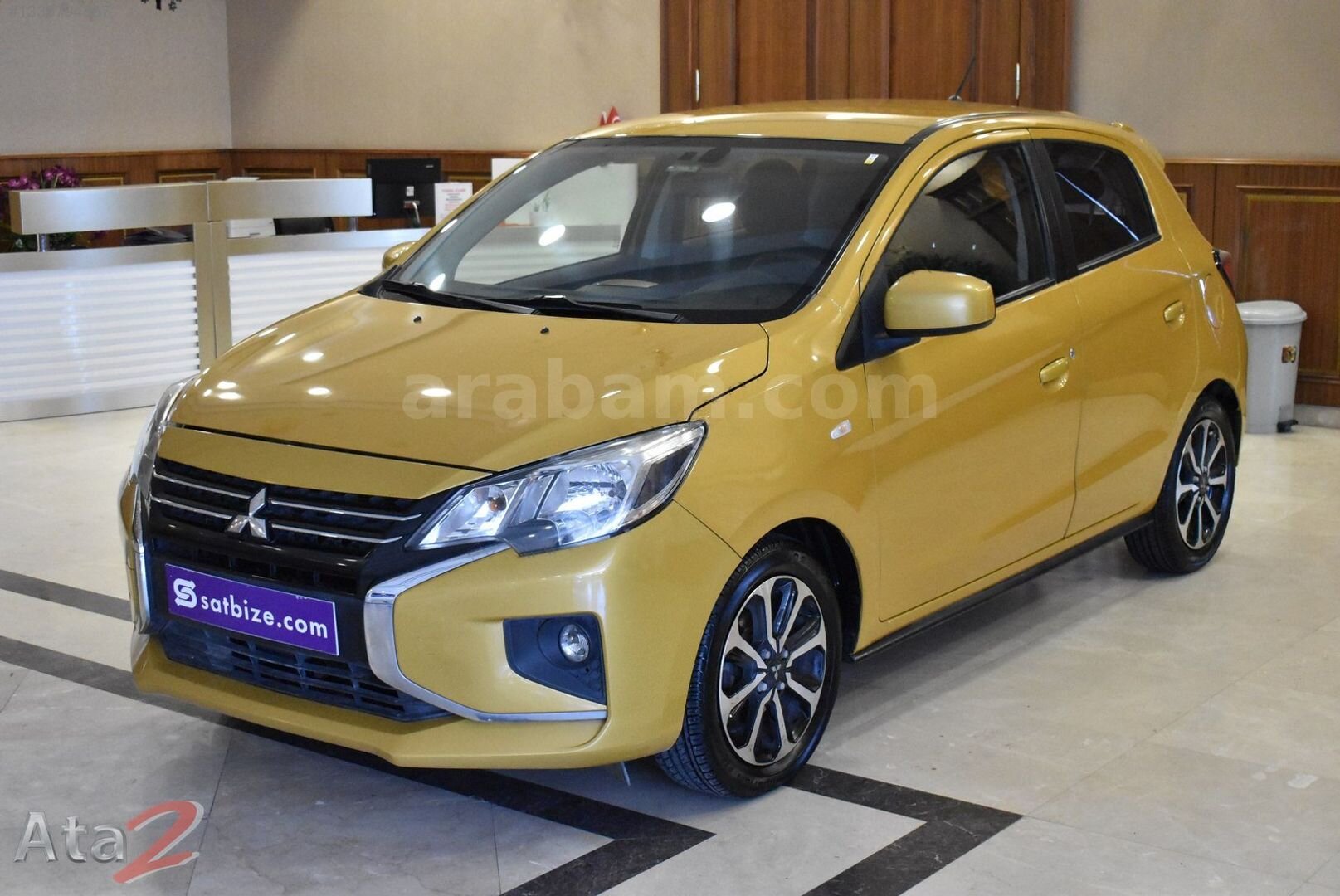 Galeriden Mitsubishi Space Star 1.2 Intense 2022 Model Ankara 87.275 km Sarı 2
