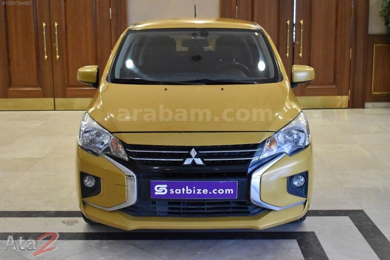 Galeriden Mitsubishi Space Star 1.2 Intense 2022 Model Ankara 87.275 km Sarı