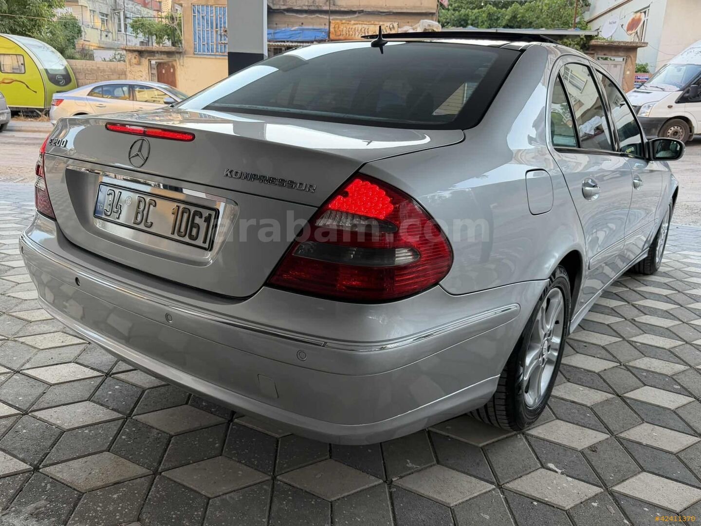 Galeriden Mercedes - Benz E 200 Kompressor Avantgarde 2006 Model Kahramanmaraş 385.000 km Gri 6
