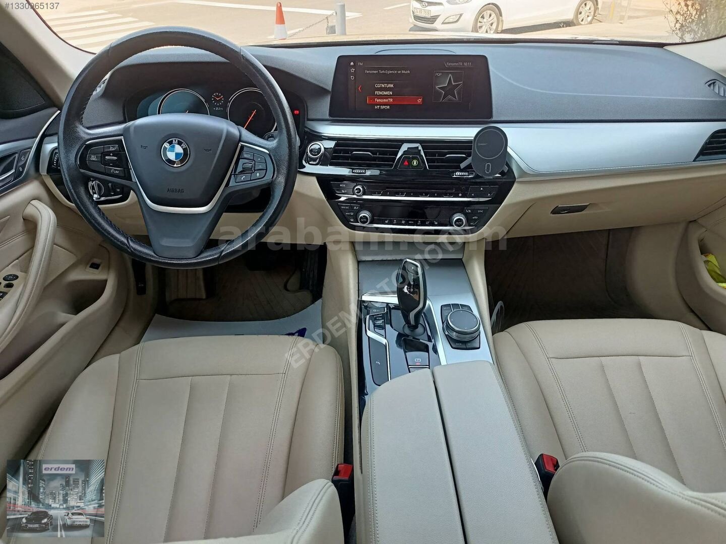 Galeriden BMW 5 Serisi 520d xDrive Luxury Line 2018 Model İstanbul 239.000 km Siyah 4