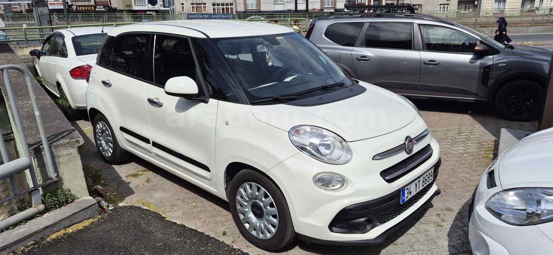 Sahibinden Fiat 500 Ailesi 500L 1.3 Mjet PopStar 2017 Model İstanbul 95.000 km Beyaz 6
